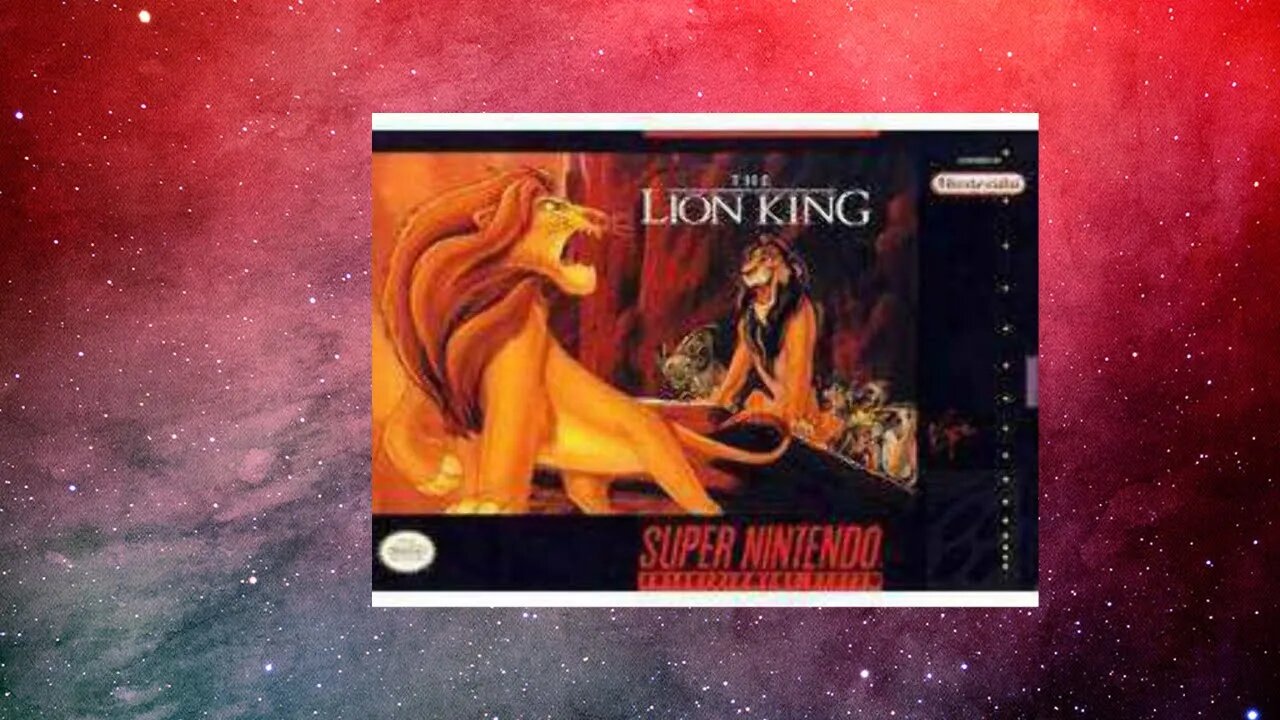 Lion King SNES gameplay Level 1