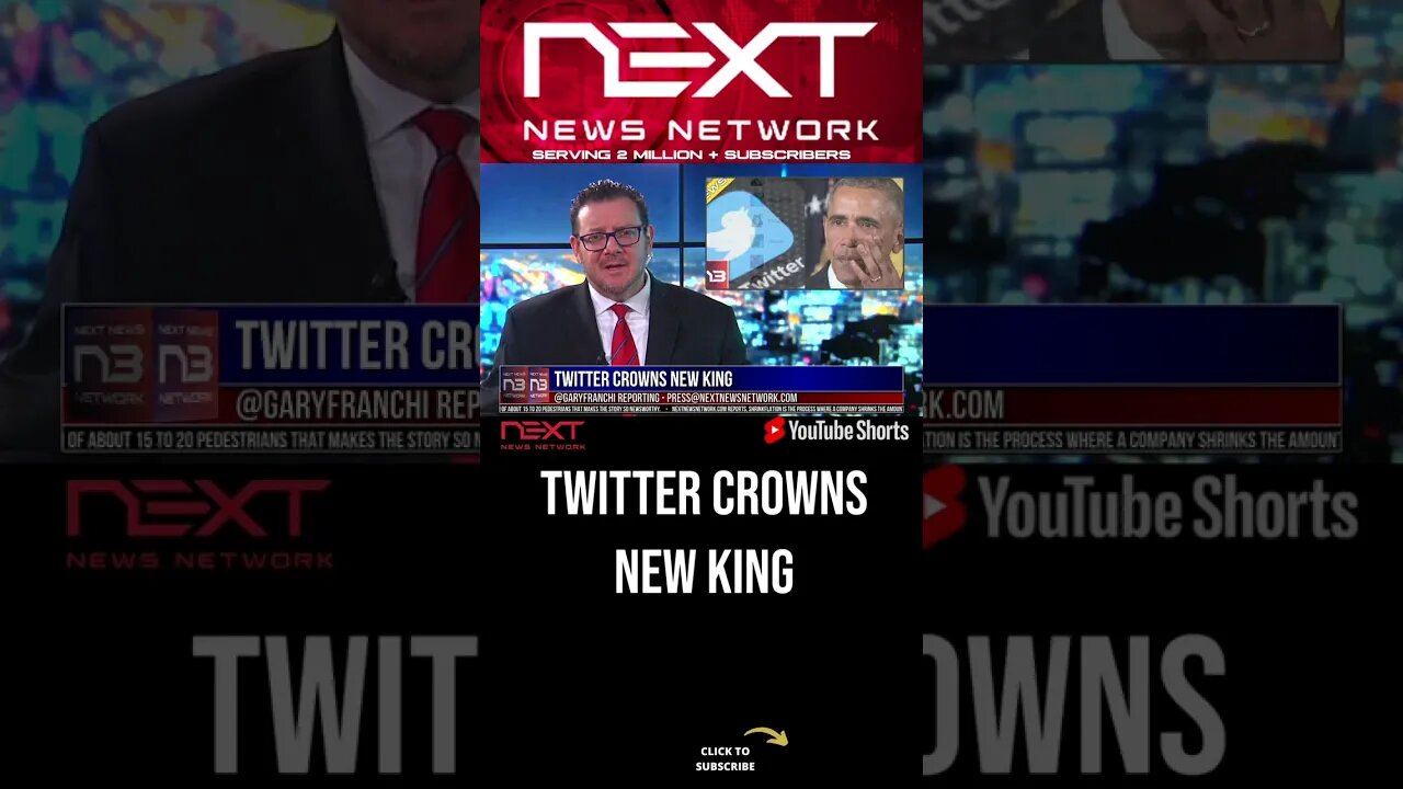 Twitter Crowns New King #shorts