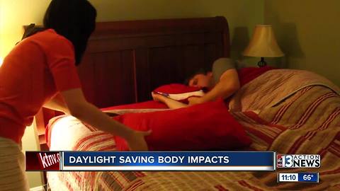 Daylight savings impact on the body