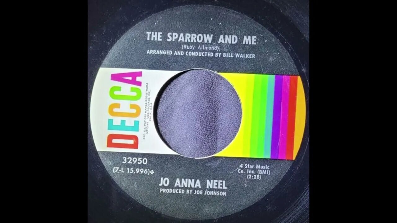Jo Anna Neel – The Sparrow and Me