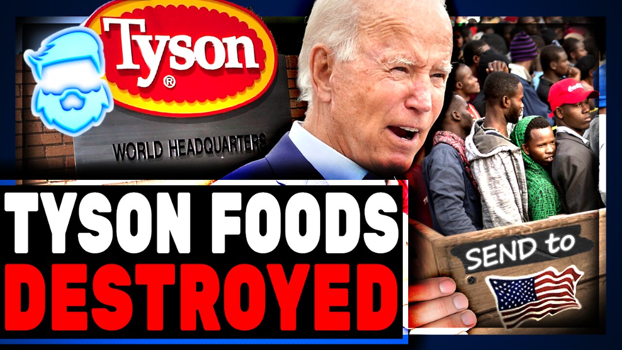 Woke Backfire! Tyson Chicken FIRES Entire Workforce! Replaced By Illegals!