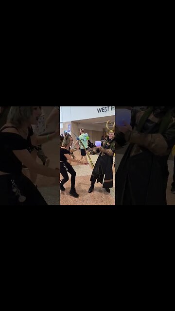 Loki Fights to hold The Tesseract #shorts #cosplay