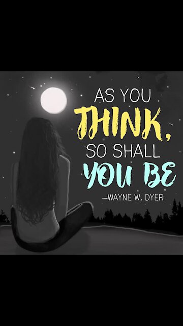 As you think so shall you be [GMG Originals]