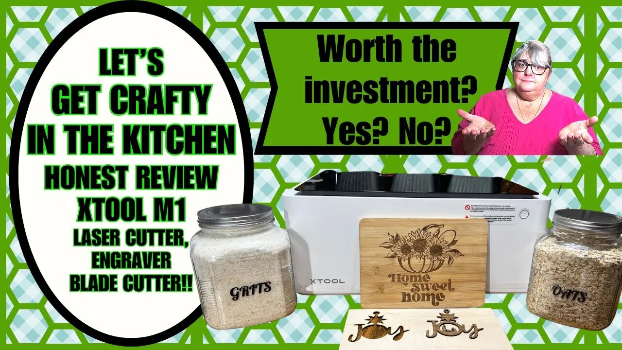 LET'S GET CRAFTY IN THE KITCHEN WITH XTOOL!! HONEST REVIEW!!