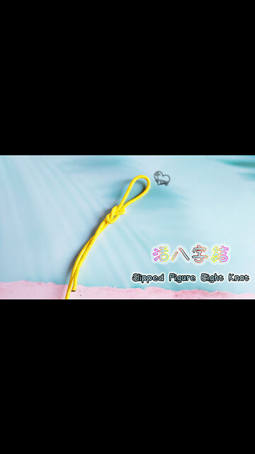 Slipped Figure Eight Knot