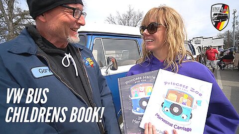 1st VW Show of 2022 "the Freeze 'n' Shine" - Meet Izzy & Check Out Her Books!