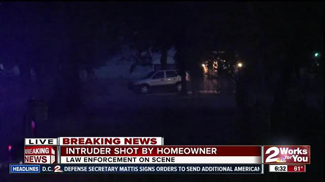 TCSO: Man shot during attempted break-in
