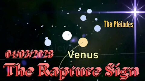 The True RAPTURE Sign