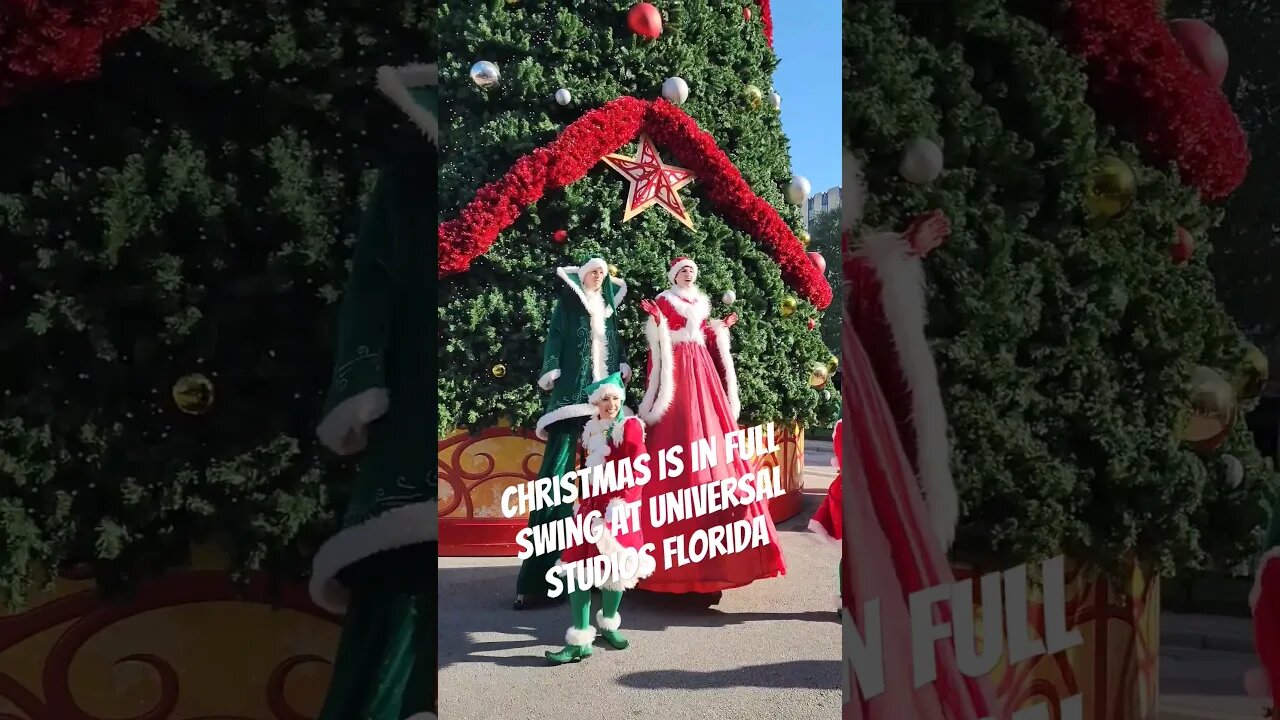 Christmas Season Is In Full Swing At Universal Studios Florida #shorts #christmas #harrypotter