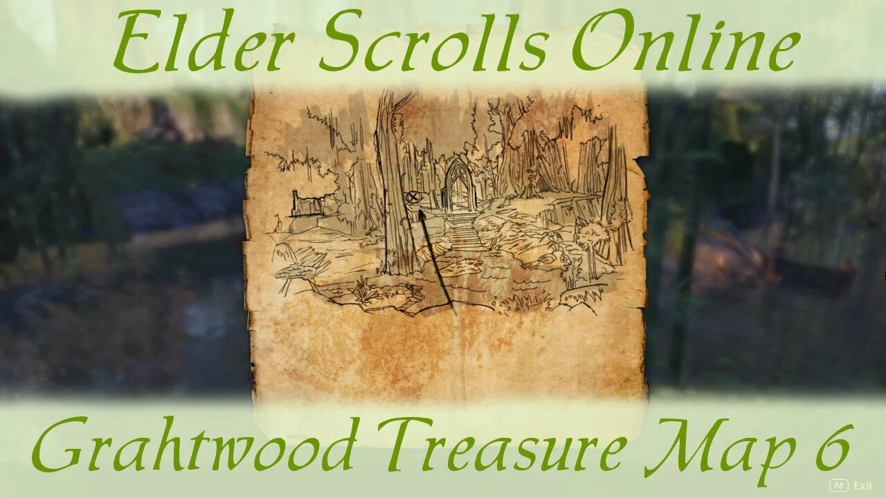 Grahtwood Treasure Map 6 vi [Elder Scrolls Online] ESO