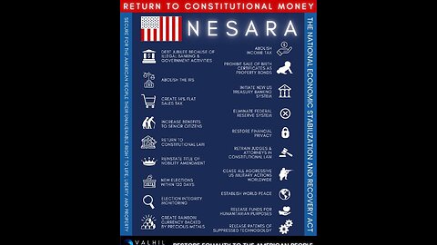 TRUMP JUST ANNOUNCED NESARA
