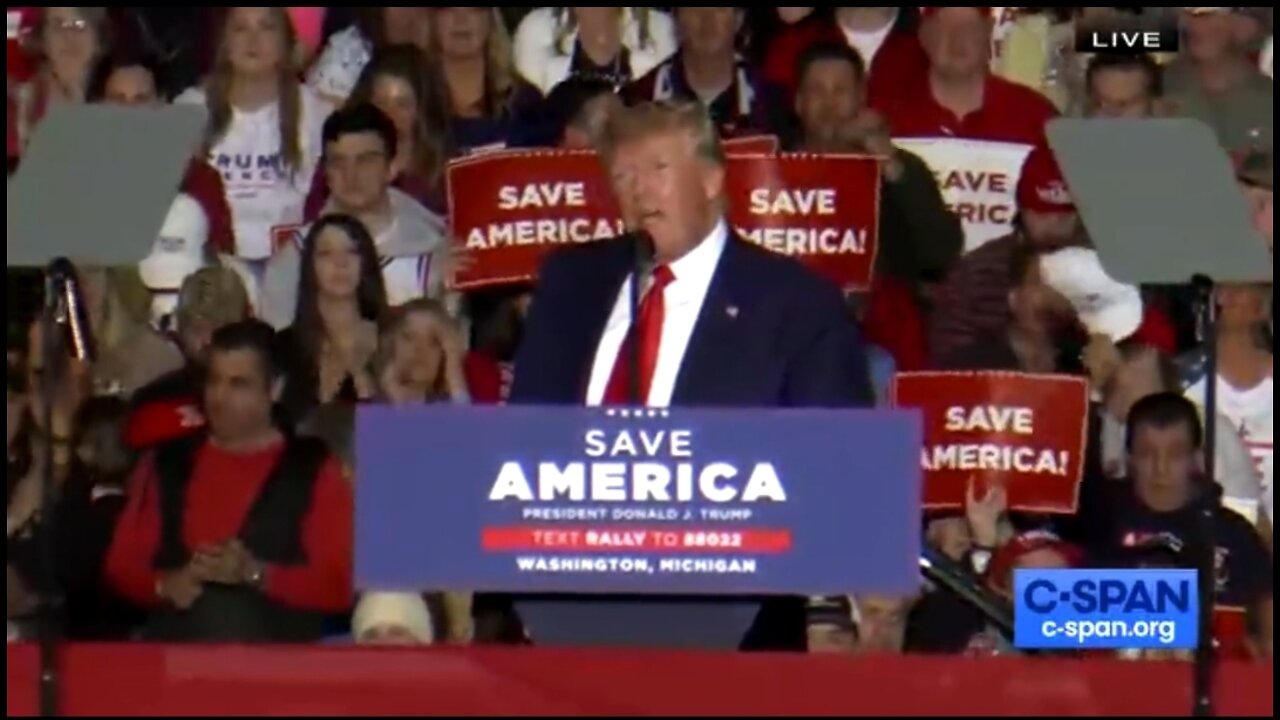 Trump: History Will Show Biden As A Stain Upon Our Once Great Reputation