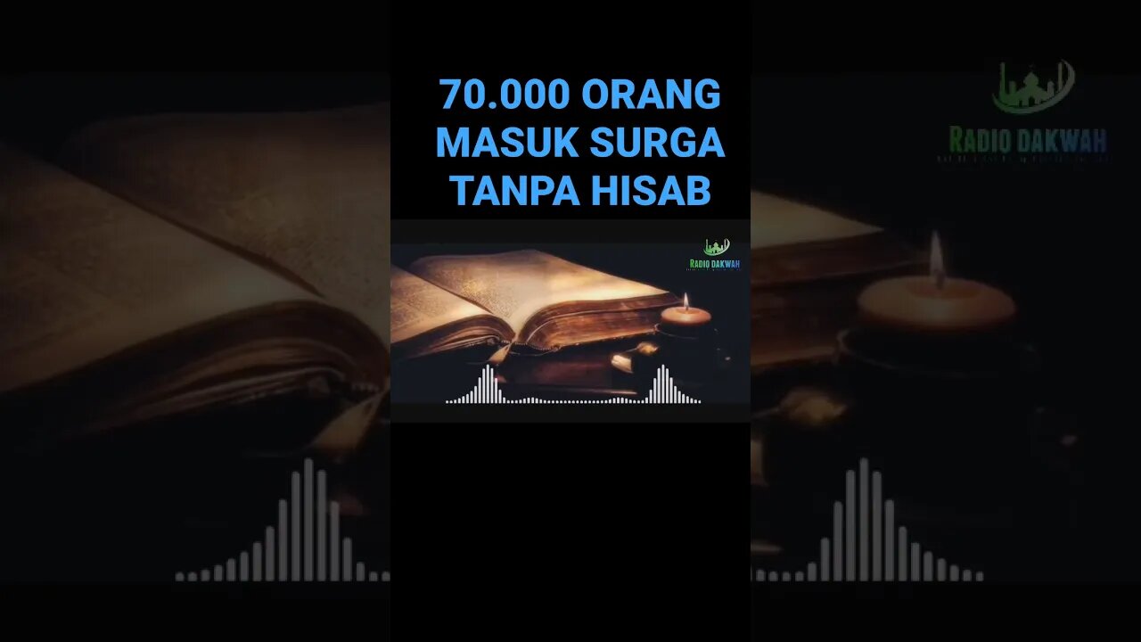 70.000 ORANG MASUK SURGA TANPA HISAB #islam