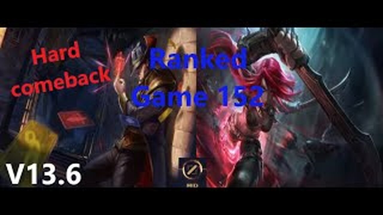 Ranked Game 152 Twisted Fate Vs Katarina Mid League Of Legends V13.6