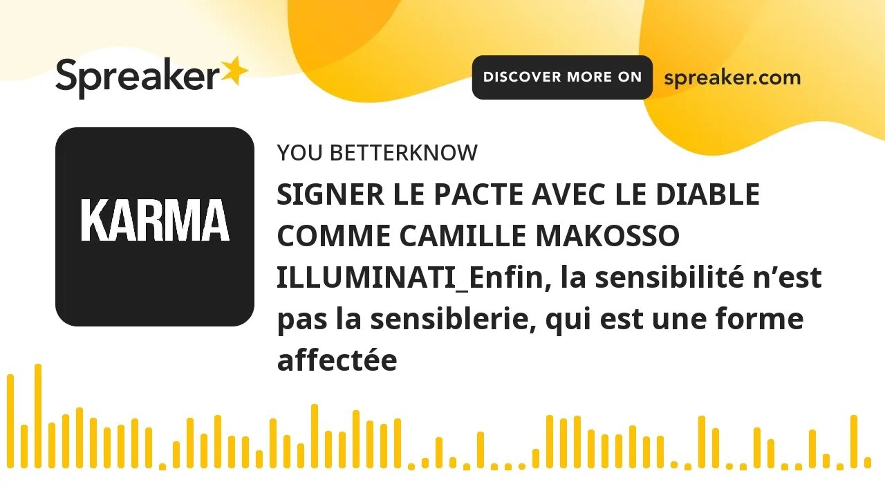 SIGNER LE PACTE AVEC LE DIABLE COMME CAMILLE MAKOSSO ILLUMINATI_Enfin, la sensibilité n’est pas la s