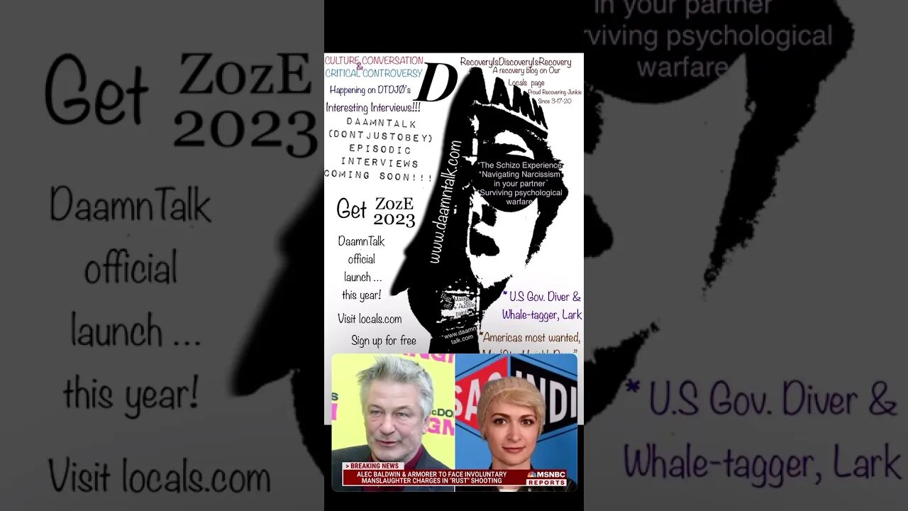 DailyDaamn 1-19-23 Alec now charged in #Rust movie shooting, killing 1, @alecbaldwinsnotpropgun5224
