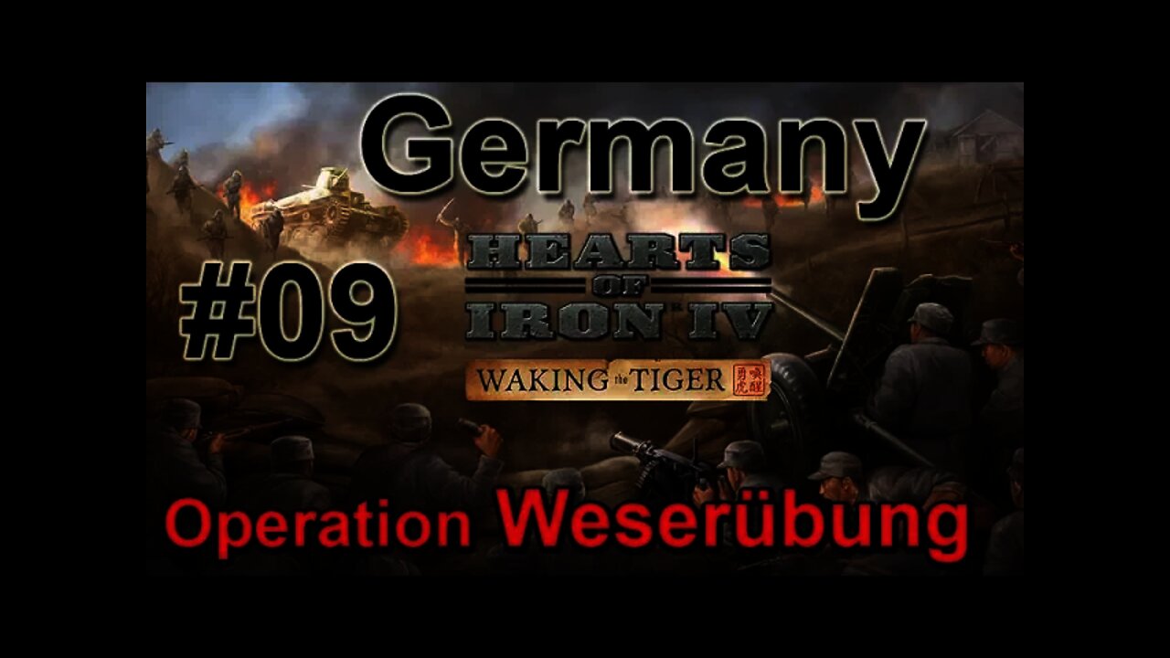 Hearts of Iron IV WtT - Germany 09 Attack on Norway