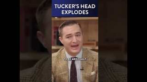 Watch Tucker Carlson's Face When He's Told the Cause of the Trans Boom #Shorts