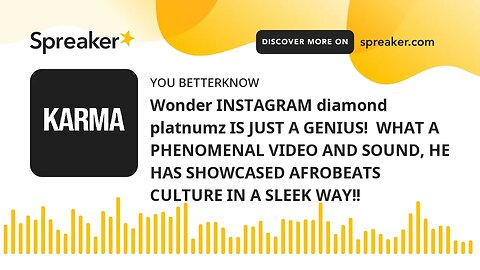 Wonder INSTAGRAM diamond platnumz IS JUST A GENIUS! WHAT A PHENOMENAL VIDEO AND SOUND, HE HAS SHOWC
