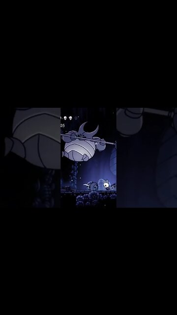 Hollow Knight’s first boss False Knight #gamingshorts #shorts