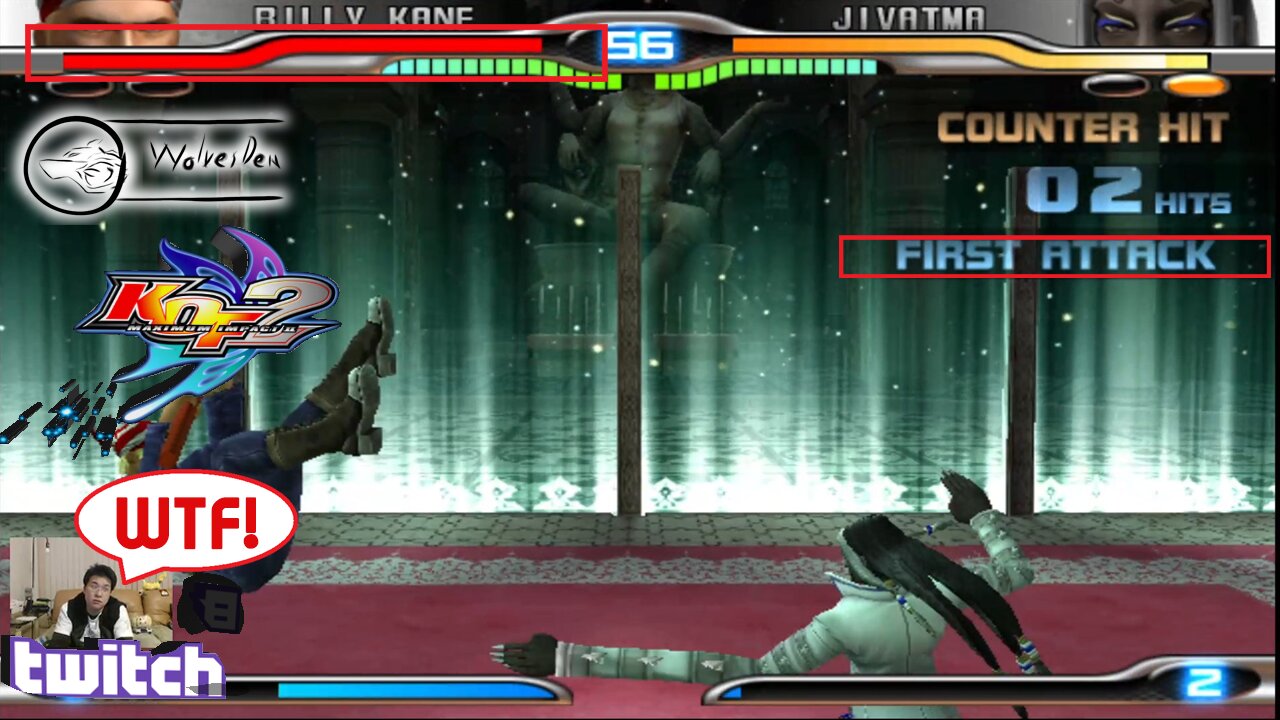 (PS2) KOF Maximum Impact 2 - 21 - Billy Kane - Lv Gamer...why you so hard boss?