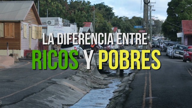 La diferencia entre ricos y pobres