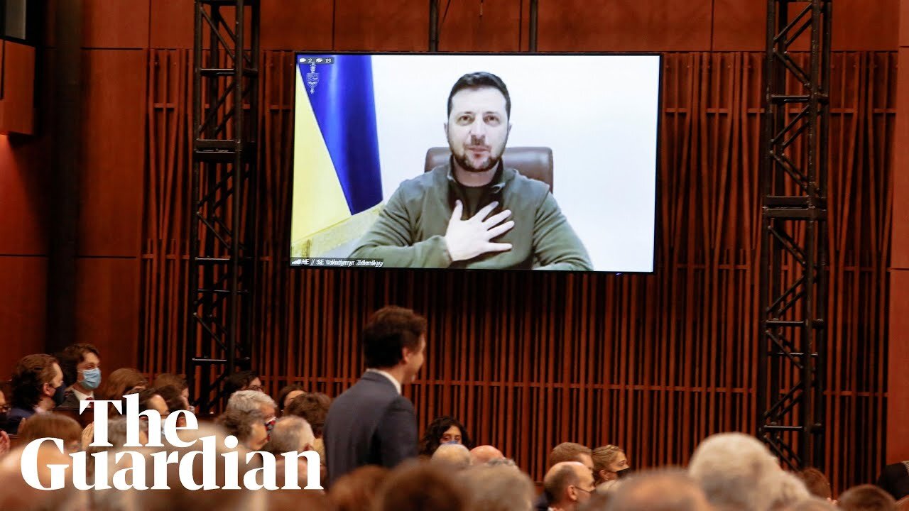 Ukrainian president urges Canada to help enact no-fly zone