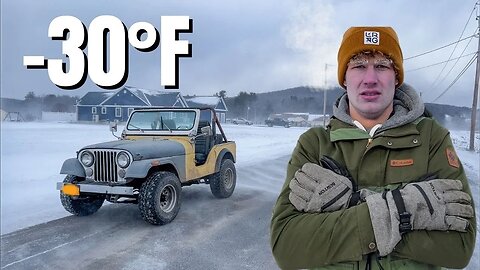 -30° Road Trip In Topless Jeep