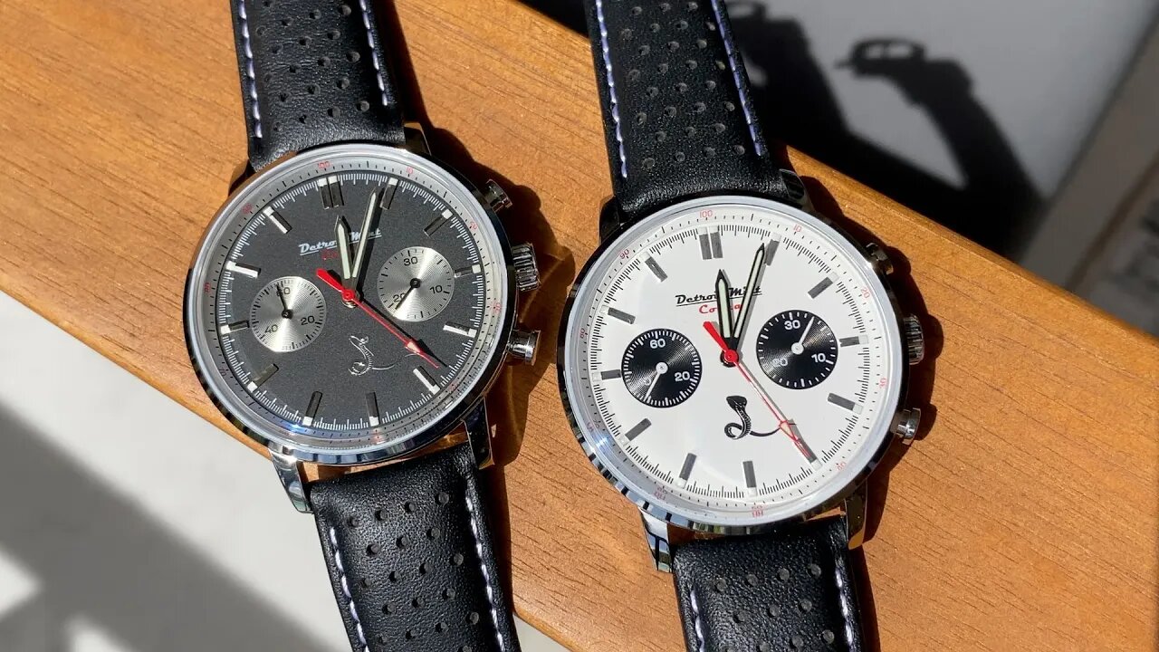 Capturing the Spirit of Vintage Racing Watches - Detroit Mint Cobra