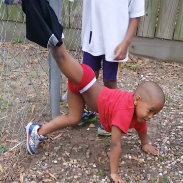 This Boy Gets His Clothes Caught In The Fence Twice!