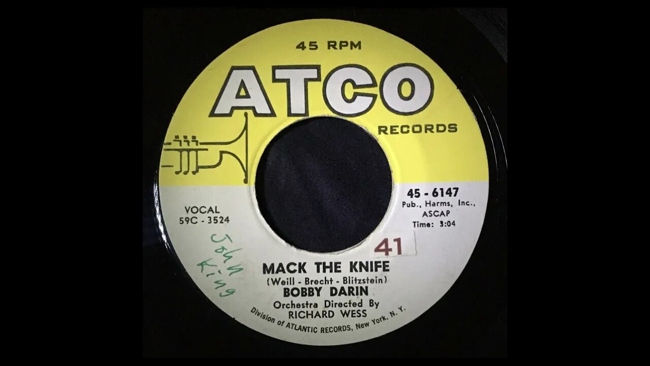 Bobby Darin, Richard Wess – Mack the Knife