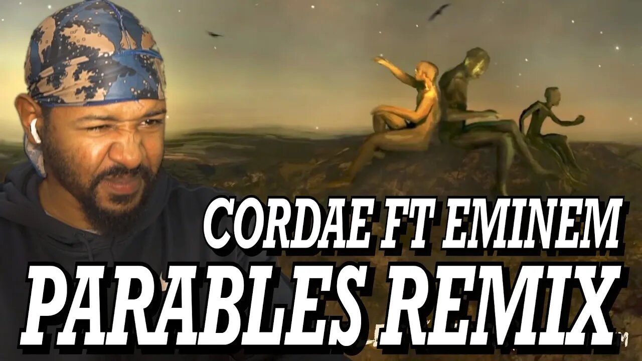 CORDAE - PARABLES REMIX FT. EMINEM [Official Audio] | REACTION!!!