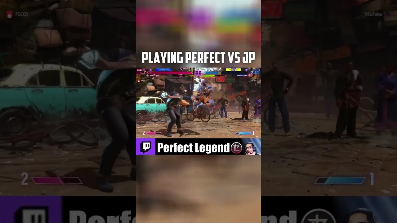 Playing Perfect vs JP - Street Fighter 6