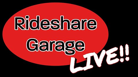 Rideshare Garage LIVE | Helping drivers stay positive