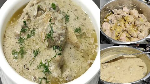 White Mutton Qoorma recipe | Easy Mutton recipe | mutton qurma recipe