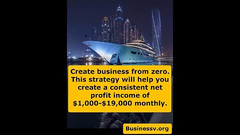 Create business from zero. 2025.