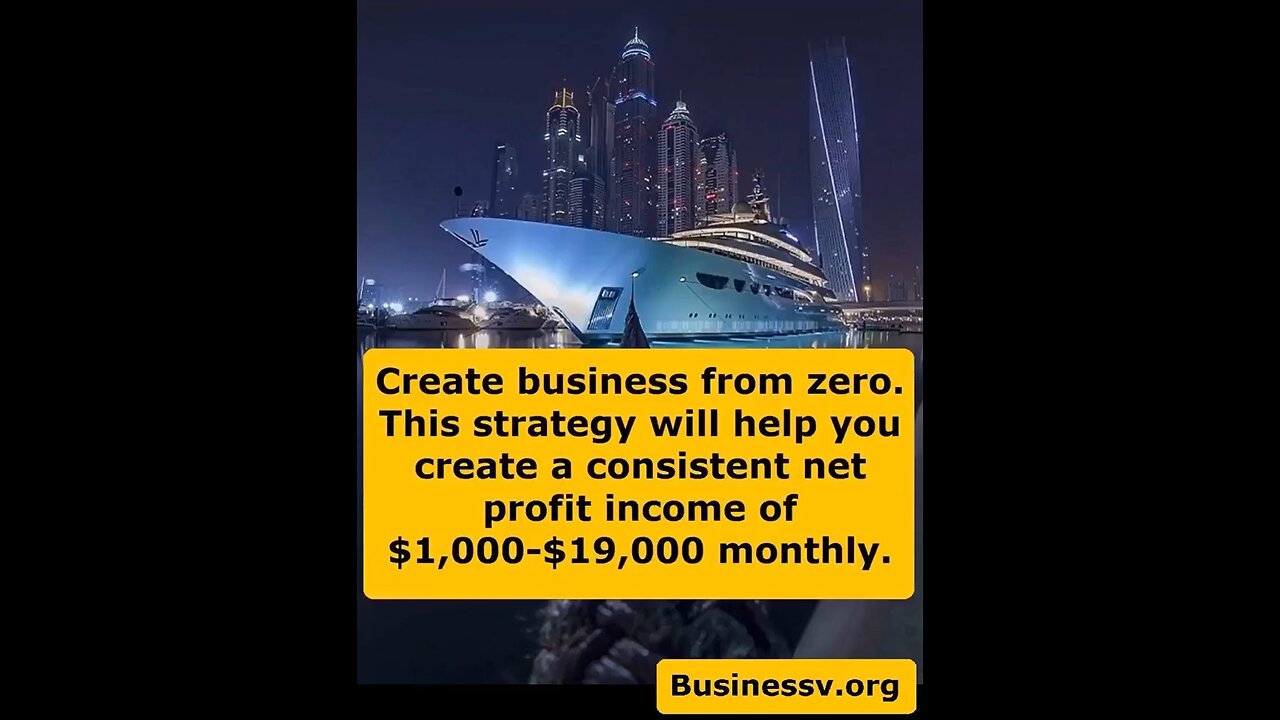 Create business from zero. 2025.