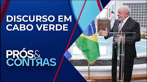 Lula agradece à África por "tudo que foi produzido nos 350 anos de escravidão" | PRÓS E CONTRAS