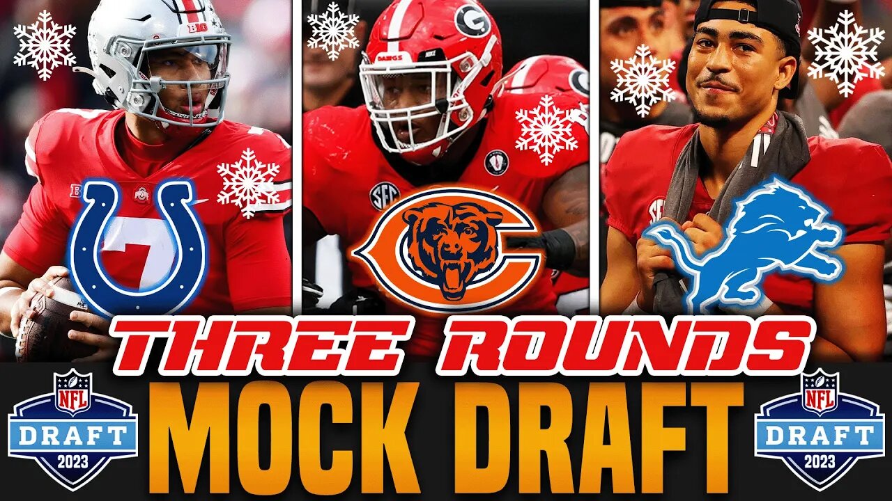 Three Round 2023 NFL Mock Draft