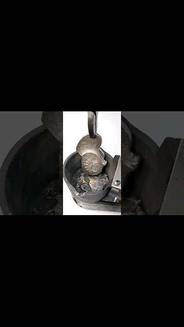 Metal Melting Sped Up is Amazing to Watch #art