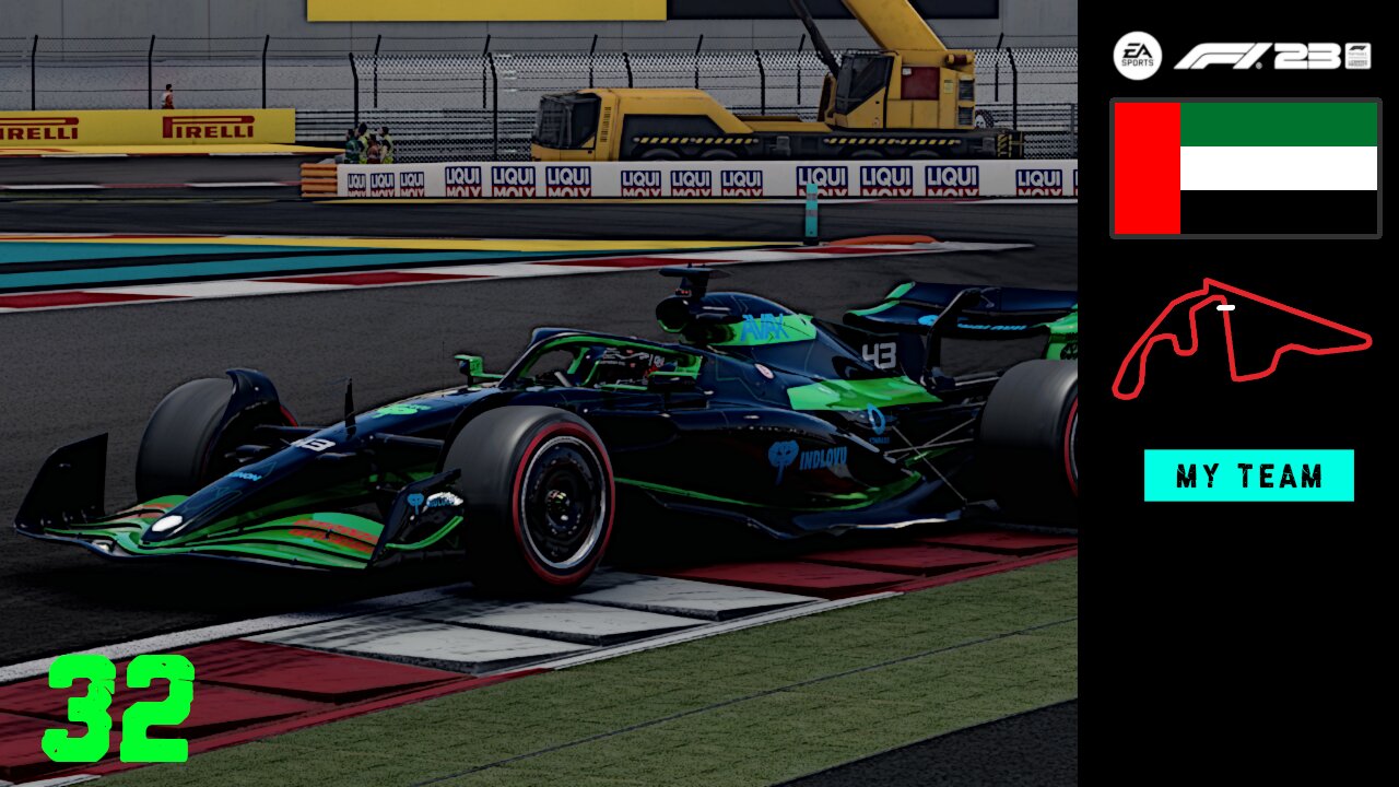 F1 2023 | DASKER TEAM F1 | YAS MARINA CIRCUIT | Hot Lap #32