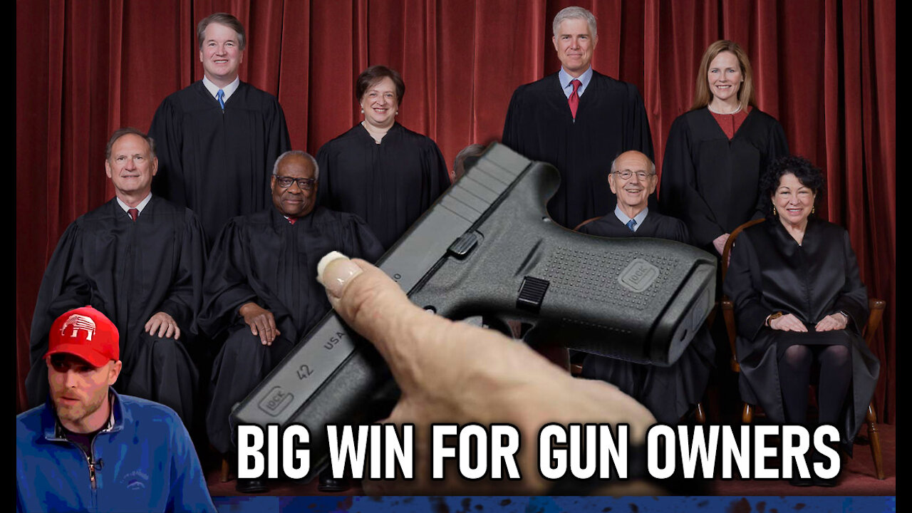 SCOTUS Hands Gun Rights a HUGE WIN, But Will They Overturn Roe V. Wade?