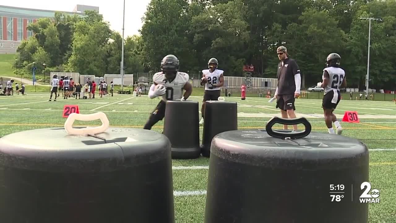 Shinnick opens first preseason camp as Towson head coach