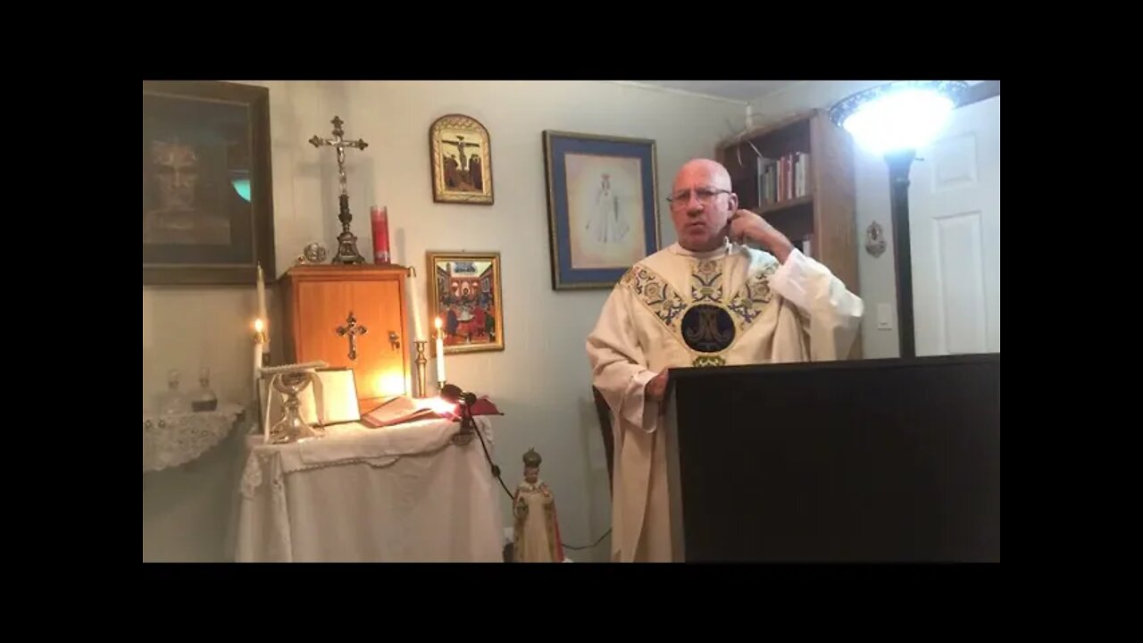 The Catholic Mass with Fr. Imbarrato - Wed, Feb. 16 2022