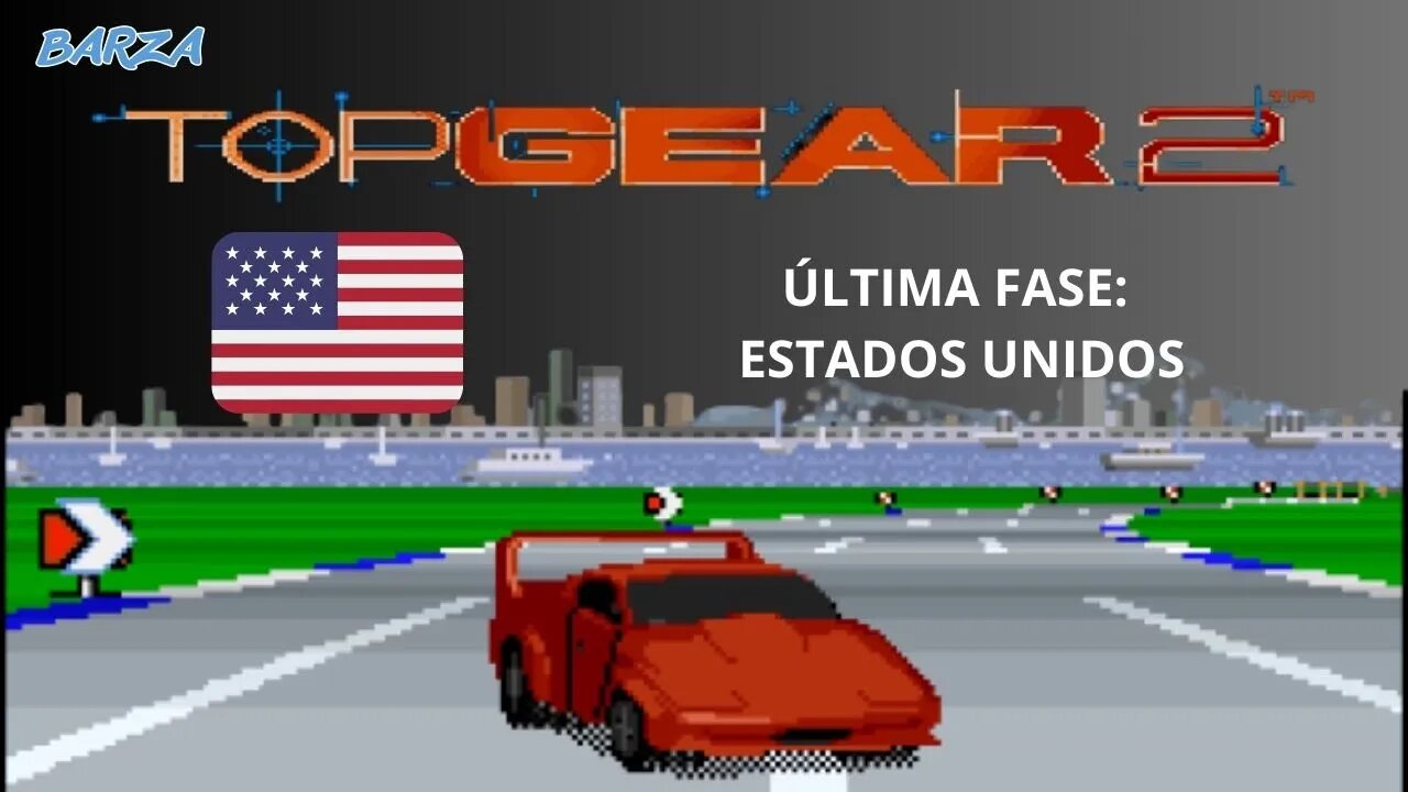 TOP GEAR 2 | SNES | ÚLTIMA FASE: ESTADOS UNIDOS | MODO NORMAL | 1993