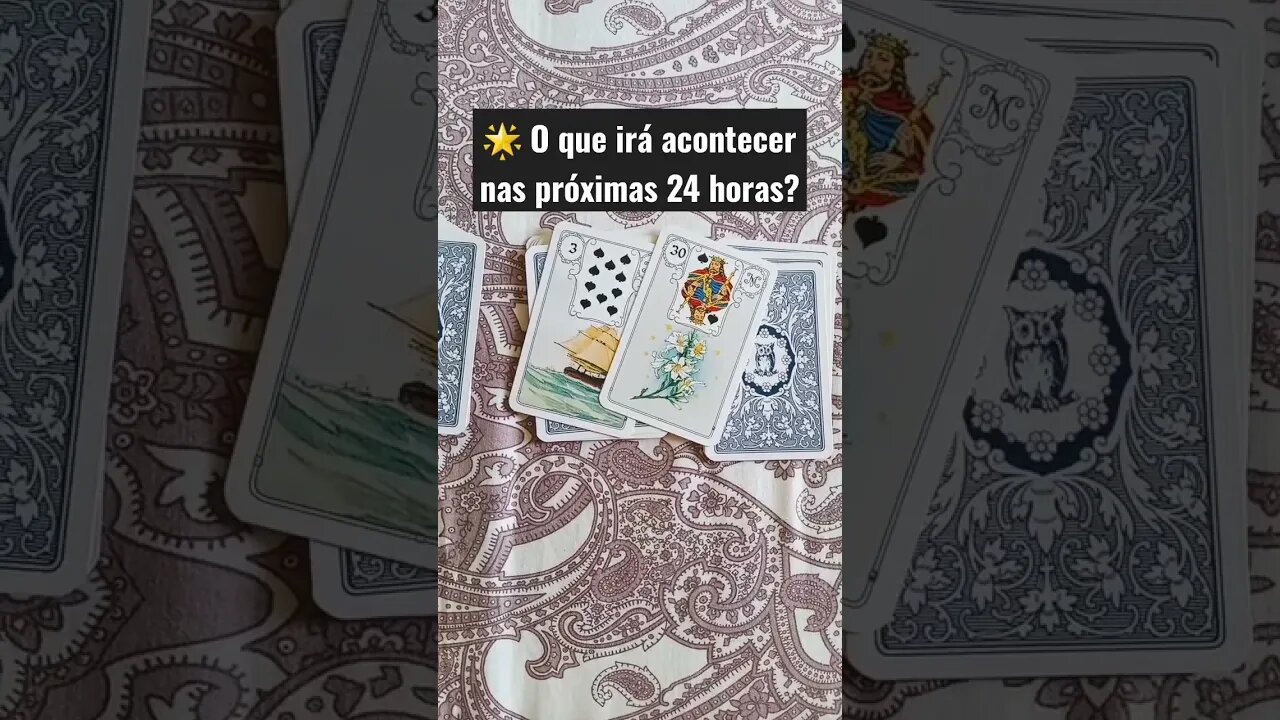 🌟 Isso irá acontecer na próximas 24 horas! 🍀 #conselhodotarot #leituradetarot #tarotamor