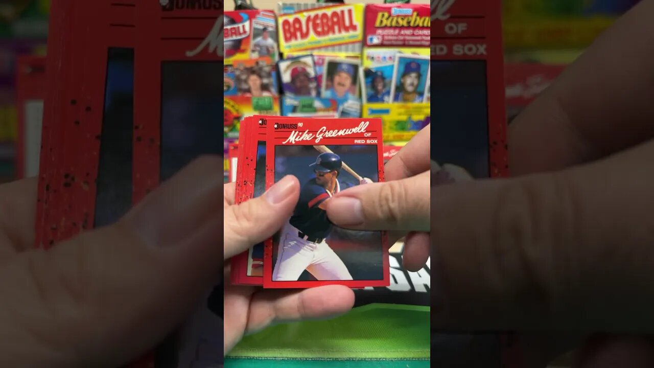 1990 Donruss Baseball Pack #shorts