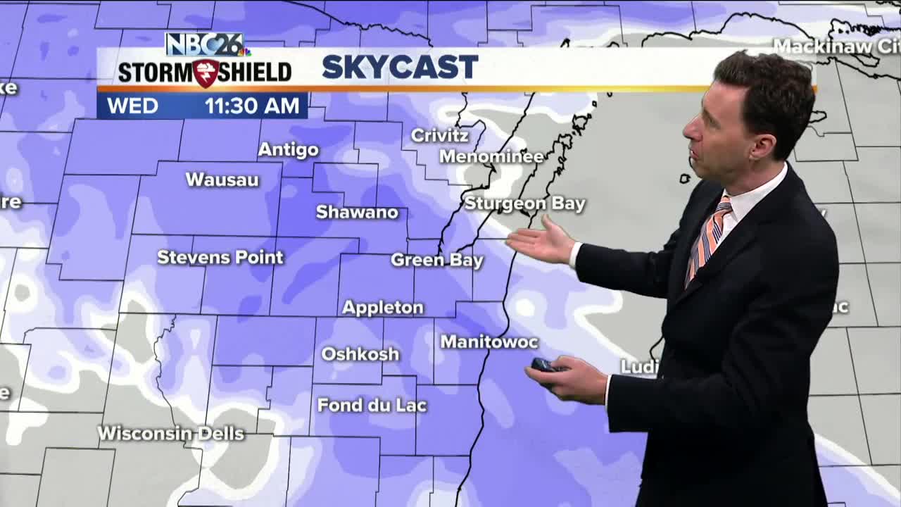 Michael Fish's NBC 26 weather forecast