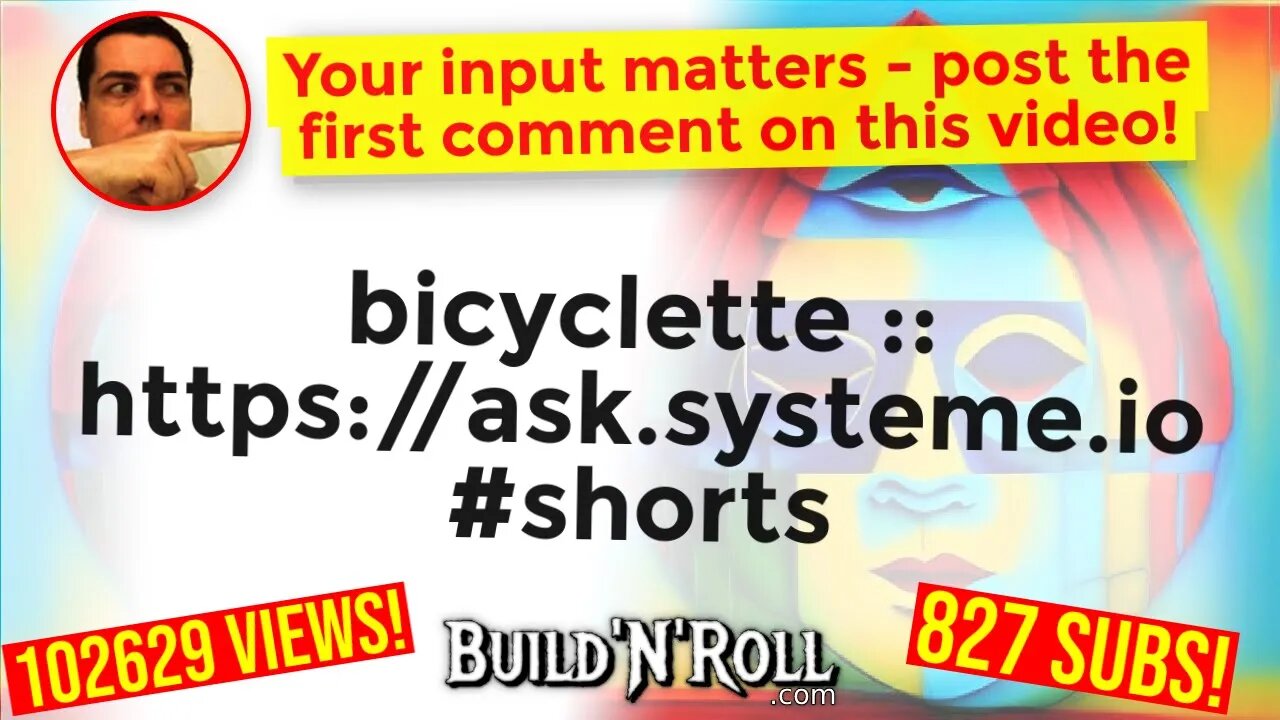 bicyclette :: https://ask.systeme.io #shorts