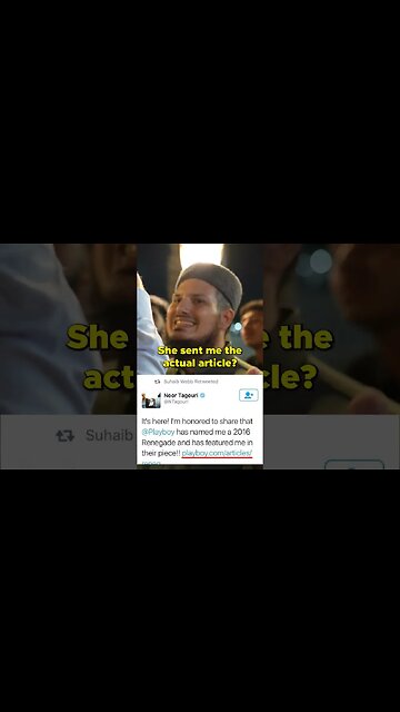 Suhaib Webb Tells Muslims to Look at 😱 Magazines for "Research"